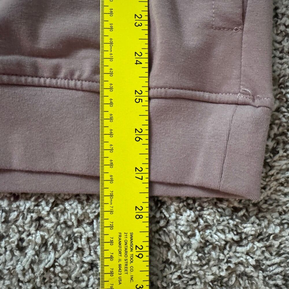 Cuts Clothing Hyperloop Hoodie Pullover Men M Mauve Pink Preppy Gym Workout - Picture 5 of 6